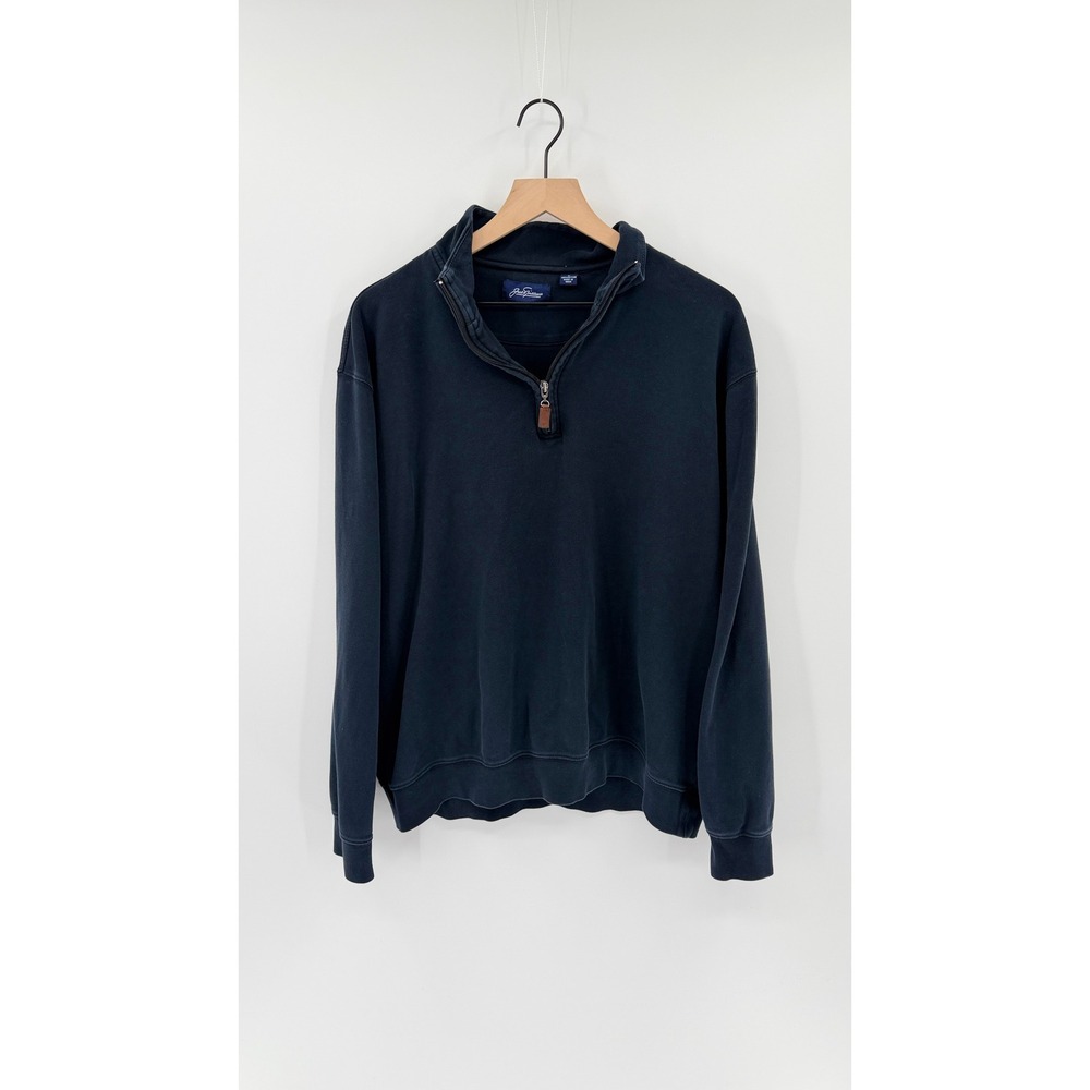 Jack Nicklaus 1/4 Zip Pullover L Navy Golf Preppy Dadcore Old Money Athleisure